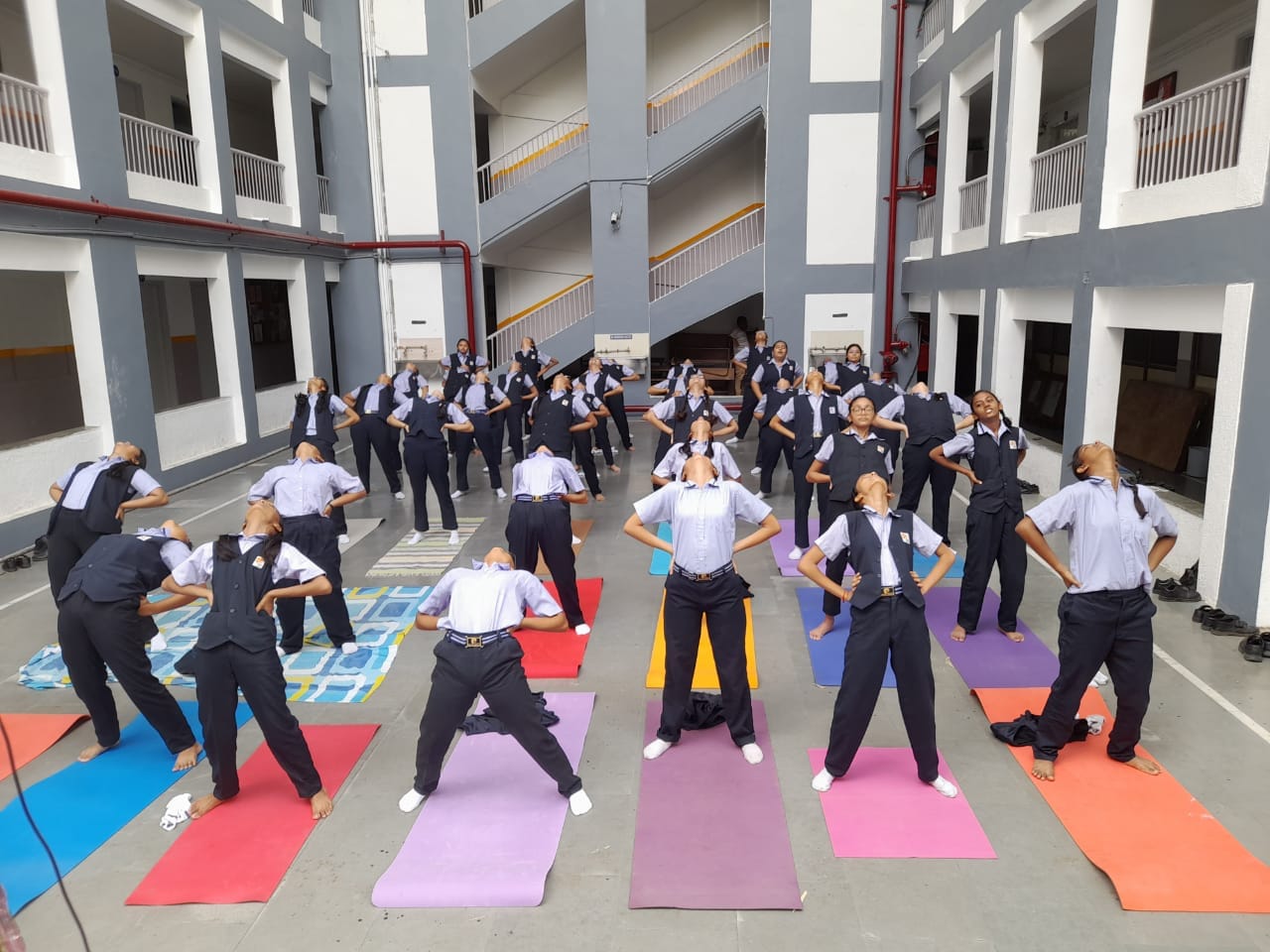 9th International Yoga Day celebration
